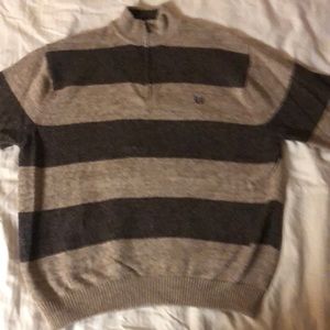 Chaps 1/4 zip sweater, XL, very lightly worn